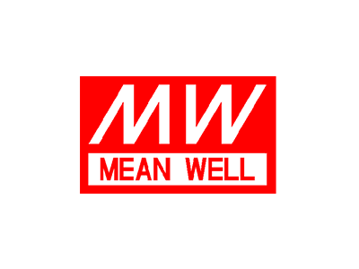 Logo de Mean Well, fuentes de alimentación industriales