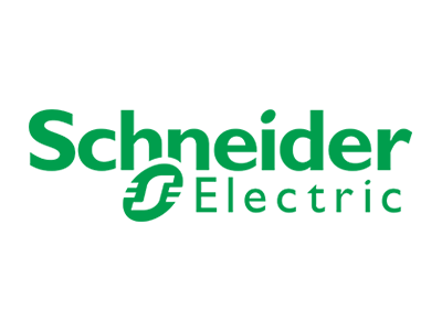 Logo de Schneider Electric, energía y automatización