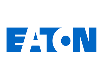 Logo de la marca Eaton, soluciones de gestión eléctrica