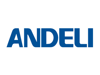 Logo de Andeli, componentes eléctricos industriales