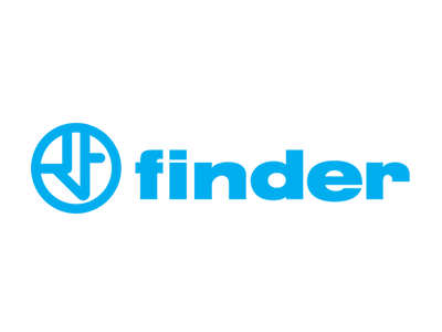 Logo de Finder, relevadores y automatización
